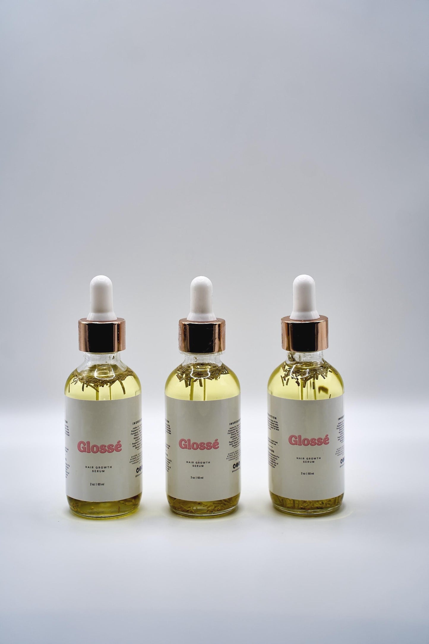 Glossé Hair Growth Serum | Rosemary Herbal Oil, 2oz