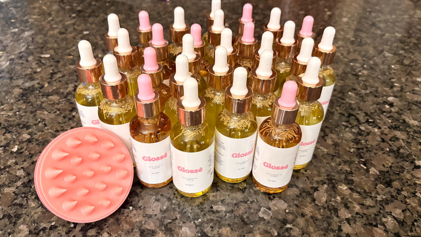 Glossé Hair Growth Serum | Rosemary Herbal Oil, 2oz